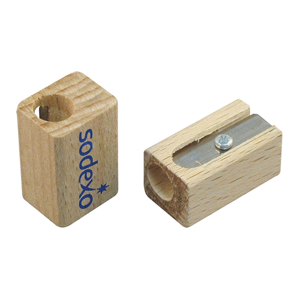 wooden pencil sharpener