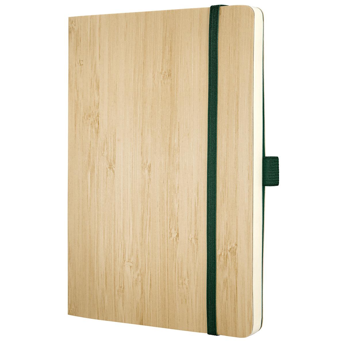 book with bamboo cover, flexible