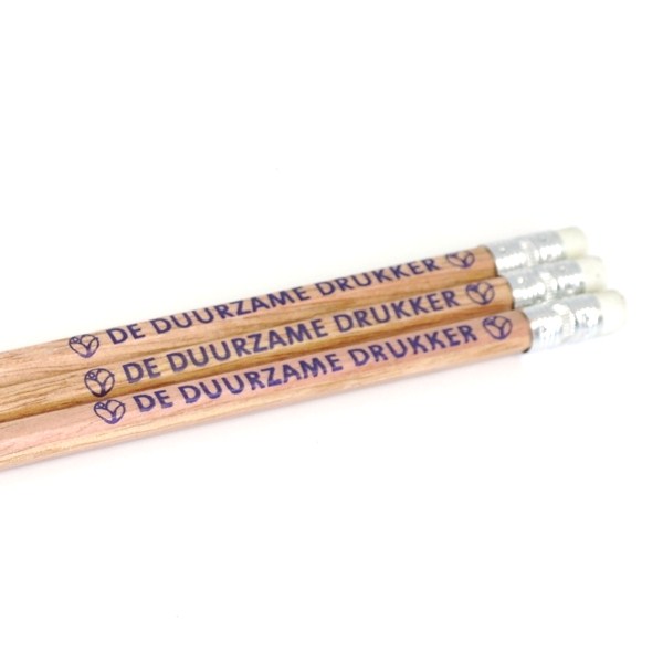 Pencil with eraser, hexagonal - FSC 100%