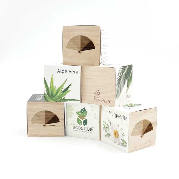 Ecocube met zaden - exotisch