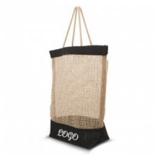 Jute tas Smart Natural - ca. 350x330x110 mm