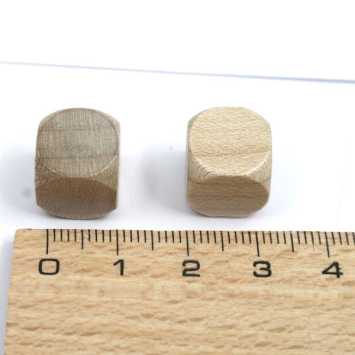 Holzwürfel blank - 12 mm